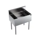 image of Krowne KR19-30-10 30" Underbar Ice Bin/Cocktail Unit w/ 92 lbs., 10-Circuit Cold Plate