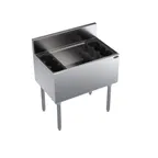 image of Krowne KR19-30DP 30" Underbar Ice Bin/Cocktail Unit w/ 122 lbs., 15" Bin Depth, No Cold Plate