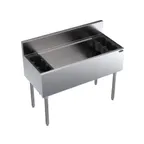image of Krowne KR19-42-10 42" Underbar Ice Bin/Cocktail Unit w/ 129 lbs. Ice, 10-Circuit Cold Plate