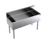 image of Krowne KR19-48-10 48" Underbar Ice Bin/Cocktail Unit w/ 147 lbs. Ice, 10-Circuit Cold Plate