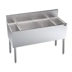 image of Krowne KR19-MS46C Bottle Well Bin Underbar Ice Bin/Cocktail Station w/ 115 Ice Capacity