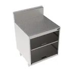 image of Krowne KR24-GSB5 Royal Series Underbar Glass Rack Storage Unit, Drainboard Top
