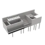 image of Krowne KR24-MT72-10 72" Sink Combo Underbar Ice Bin/Cocktail Station w/ 10 Circuit - Left