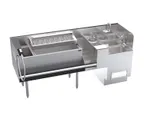 image of Krowne KR24-TCS76B-10 76" Underbar Ice Bin / Cocktail Station