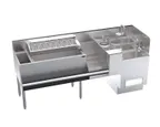 image of Krowne KR24-TCS76F 76" Underbar Ice Bin / Cocktail Station