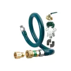 image of Krowne M10036K Royal Series Moveable Gas Connection Kit, 1” I.D., 36” Long