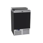 image of Krowne MC24B 24" Black Glass Froster, 95 Mugs Capacity