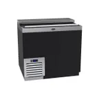 image of Krowne MC36B 36" Black Glass Froster, 165 Mugs Capacity