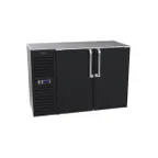 image of Krowne NS52 52" 2 Section Back Bar Cooler with Solid Door