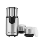image of KitchenAid BCG211OB Coffee and Spice Grinder, One-Touch Control with Spice Grind Bowl /120V - Black