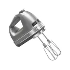 image of KitchenAid KHM7210CU 7-Speed Hand Mixer, Contour Silver