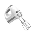 image of KitchenAid KHM7210WH 7-Speed Hand Mixer, White 