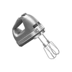 image of KitchenAid KHM926CU 9-Speed Hand Mixer with Exclusive Accessory Pack, Contour Silver
