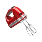 image of KitchenAid KHM926ER 9-Speed Hand Mixer with Exclusive Accessory Pack, Empire Red
