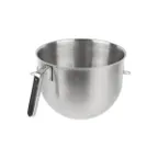 image of KitchenAid KSMC7QBOWL 7-qt NSF Certified Polished Stainless Steel Bowl with J Hook Handle