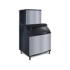 image of Koolaire KYT1000A/K970/K00470 Air Cooled Half Cube 960 lb Ice Machine with 882 lb Bin