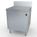 image of LaCrosse CLP-CAB24 Stainless Steel Storage Cabinet w / (1) Locking Door- 24"W X 36"H