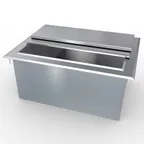 image of LaCrosse DI24IC Drop-In Ice Bin w/ 95 lbs Ice Capacity