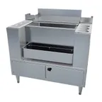 image of LaCrosse MS36-24CTC+10 Underbar Ice Bin / Mixing Station w/ 10 Circuit Cold Plate