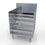 image of LaCrosse SK24BSD Underbar Liquor Bottle Display Unit, 21 Bottle Capacity