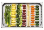 image of Lainox F1106 Steam Pan – 12" x 20" (1/1 GN) Perforated Stainless Steel Tray, 2.56" (65 mm) Deep
