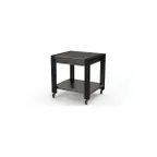 image of Lakeside 160142 36" Mobile Modular Traveler Serving Table, Stainless Steel Top and Undershelf