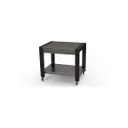 image of Lakeside 160143 42" Mobile Modular Traveler Serving Table, Stainless Steel Top and Undershelf