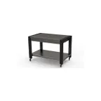 image of Lakeside 160680 54" Mobile Modular Traveler Serving Table, Stainless Steel Top and Undershelf