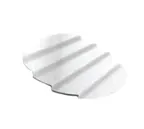 image of Lakeside 201 Display Riser - 28" Round Stand, Stainless Steel, Five 3" Deep Steps, Made in USA