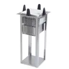 image of Lakeside 4011 Unheated Drop In Dish Dispenser, Max Dish Size 11" diameter