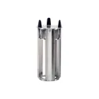 image of Lakeside 401225 Unheated Drop In Dish Dispenser, Max Dish Size 12-1/4" diameter