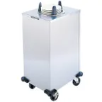 image of Lakeside 5112 Mobile Enclosed Single Stack Dish Dispenser w/ 12.25" Dia. Dish Size, Unheated