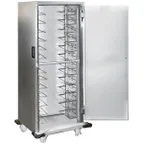image of Lakeside 6538 7 Pan Capacity End Load Stainless Steel Enclosed Bun / Sheet Pan Rack