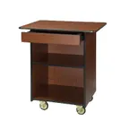 image of Lakeside 66107 Enclosed Breakout Dining Station w/ 1 Fixed Shelf, 1 Center Drawer