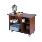 image of Lakeside 68100 Enclosed Breakout Dining Station w/ 1 Right and 1 Left Adjustable Shelves