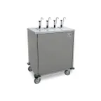image of Lakeside 70221 EZ Serve Mobile Condiment Cart w/ 4 Flat Top Pumps, 2 Product Dispensers