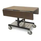 image of Lakeside 74425S Classic Series Room Service Table, Rectangle, Bi-Fold, 40"W x 36"D x 31"H