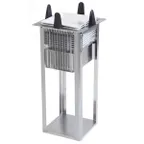 image of Lakeside S4009 Unheated Drop In Square Dish Dispenser