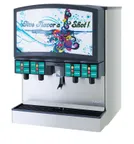 image of Lancer 85-14816N-12-A Illuminated Graphics Juicer Dispenser, Cold Carbonated - (4+1) Valves