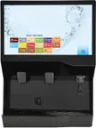 image of Lancer 85-4844T Illuminated Graphics Juicer Dispenser, Cold Carbonated - (2+1) Valves