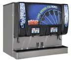 image of Lancer 85-4980B-08/01 Illuminated Graphics Juicer Dispenser, Cold Carbonated - (2+2) Valves