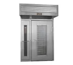 image of LBC Bakery LRO-1E5 Roll-In Electric Rotating Rack Oven w/ LED Display Control, Single Rack