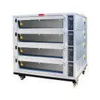 image of LBC Bakery SE-921-B 55" Electric BakerSeries Single-Deck Oven w/ Stone Hearth, Digital Display