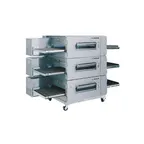image of Lincoln Impinger 1600-FB3G Gas Conveyor Oven, Triple Conveyor Belt