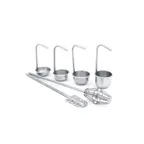 image of Legion PL-11 Heavy Duty Mixing Paddle, 8" x 13-7/8" Stainless Steel Head, 58" Length, 11‑ga Handle