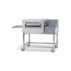 image of Lincoln 1180-FB1G Single Deck Gas Conveyor Oven w/ Glass Window, Floor Model, 40,000 BTU