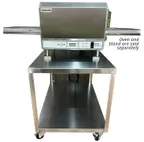 image of Lincoln 4805 Stand with Bottom Shelf & Casters, For Single Stack Ovens Only