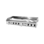 image of Lang 148SC 48" Countertop Electric Griddle with 48" x 23" Surface, Chrome Plate, Solid State Controls