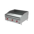 image of Lang 260ZSDC 60" Countertop Gas Griddle, Solid State Controls, 1" Chrome Plate, 175.000 BTU