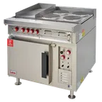 image of Lang R36C-ATD Heavy Duty Range, Electric, 36"W Griddle, 1/2" Thick Plate